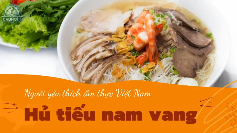 Hủ tiếu nam vang Hủ tiếu nam vang
