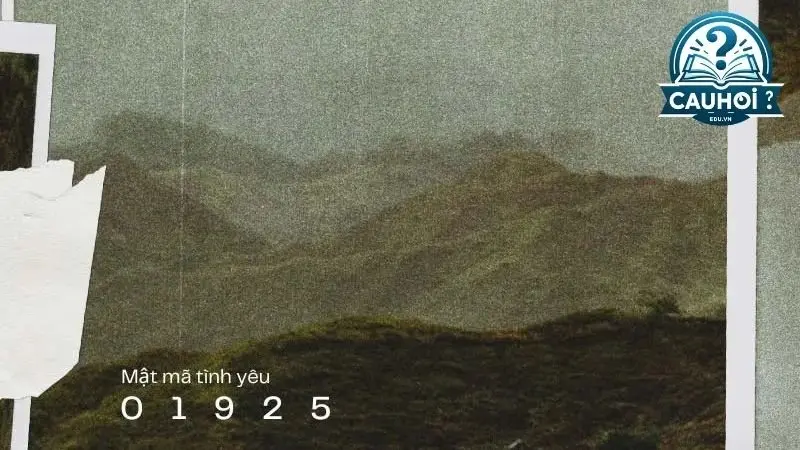 01925 là gì trong tình yêu? 01925 là gì trong tình yêu?