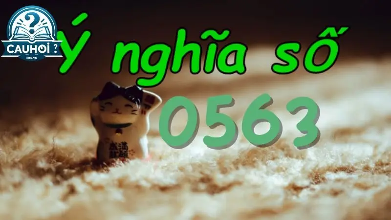 Ý nghĩa đuôi số 0563 theo quan niệm dân gian Ý nghĩa đuôi số 0563 theo quan niệm dân gian