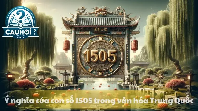 Ý nghĩa của con số 1505 trong văn hóa Trung Quốc Ý nghĩa của con số 1505 trong văn hóa Trung Quốc