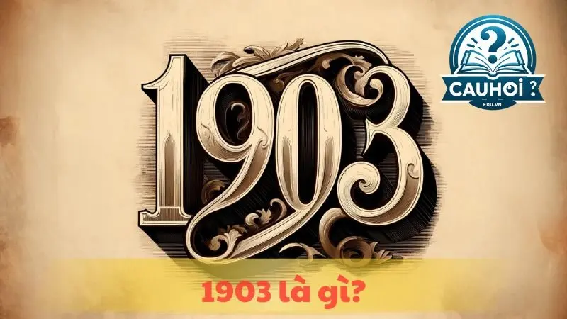 Số 1903 nghĩa là gì? Số 1903 nghĩa là gì?