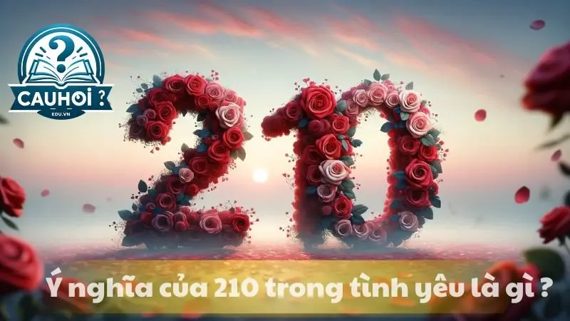 Ý nghĩa của 210 trong tình yêu là gì ? Ý nghĩa của 210 trong tình yêu là gì ?