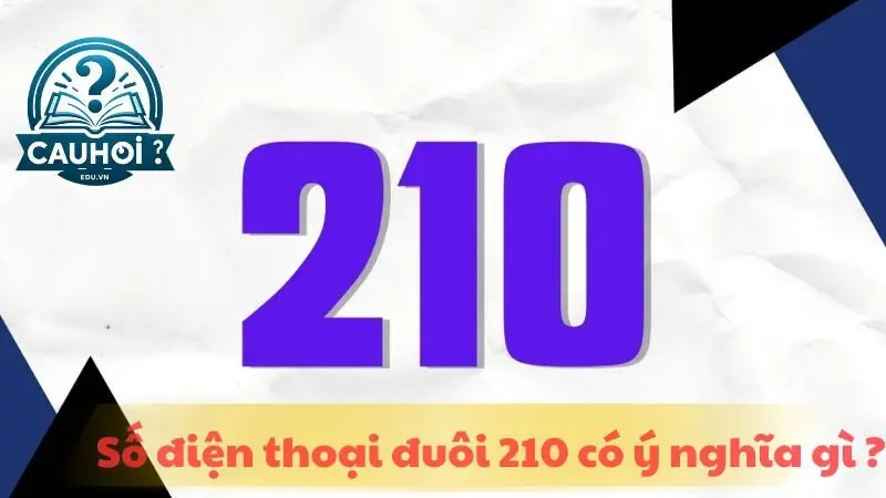 Số điện thoại đuôi 210 có ý nghĩa gì ? Số điện thoại đuôi 210 có ý nghĩa gì ?