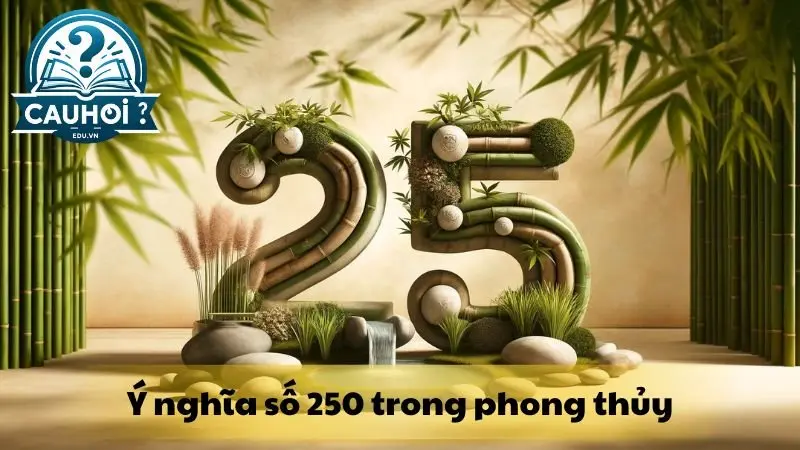 Ý nghĩa số 250 trong phong thủy Ý nghĩa số 250 trong phong thủy