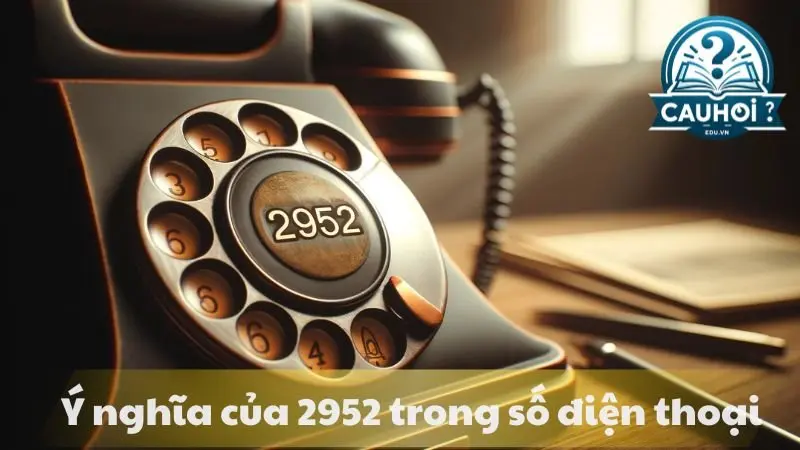 Ý nghĩa của số 2952 trong số điện thoại Ý nghĩa của số 2952 trong số điện thoại
