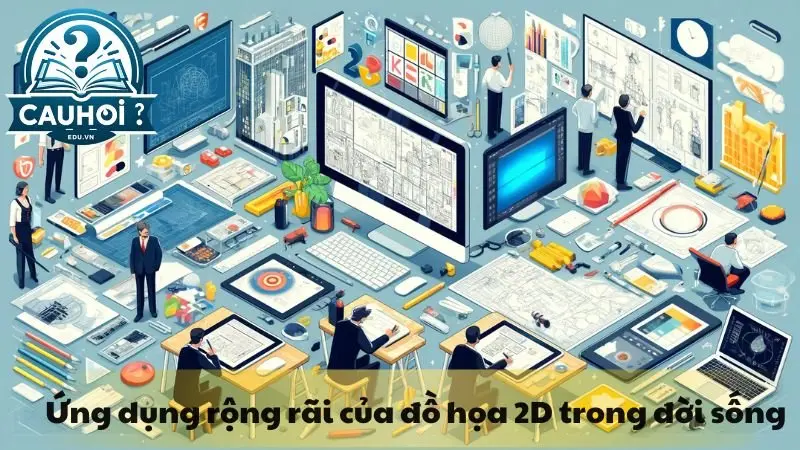 Ứng dụng rộng rãi của đồ họa 2D trong đời sống Ứng dụng rộng rãi của đồ họa 2D trong đời sống
