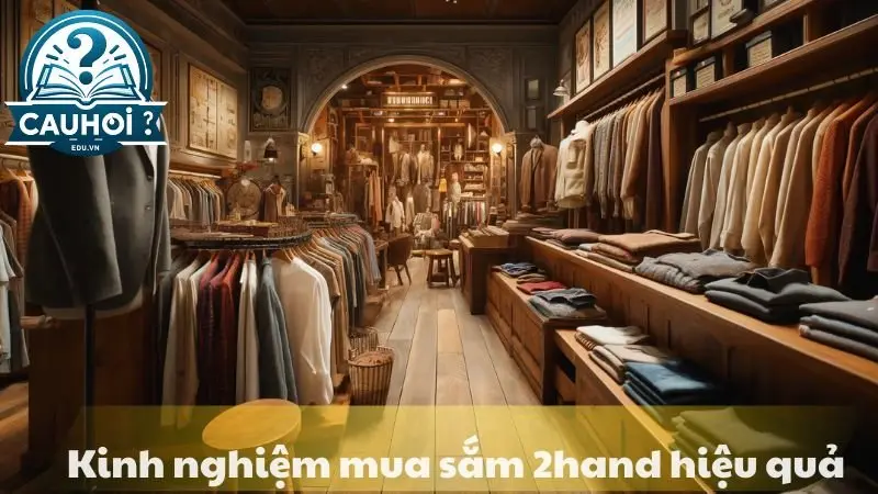 Kinh nghiệm mua sắm hàng 2hand hiệu quả Kinh nghiệm mua sắm hàng 2hand hiệu quả
