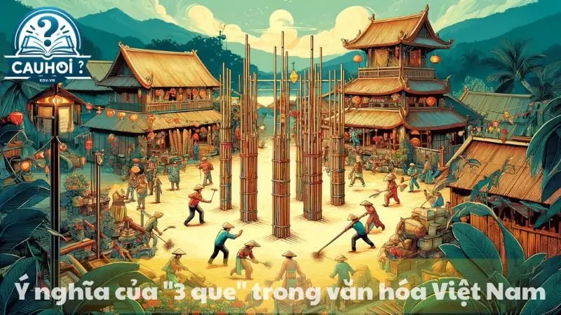 Ý nghĩa của 3 que trong văn hóa Việt Nam Ý nghĩa của 3 que trong văn hóa Việt Nam