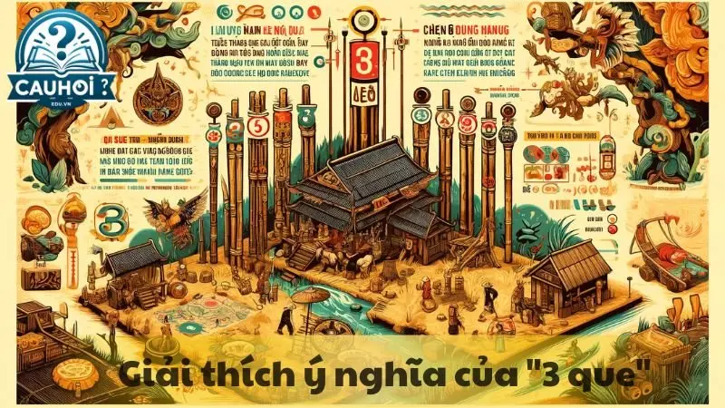Giải thích ý nghĩa của 3 que Giải thích ý nghĩa của 3 que