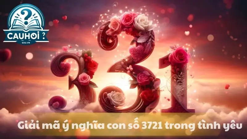 Giải mã ý nghĩa con số 3721 trong tình yêu Giải mã ý nghĩa con số 3721 trong tình yêu