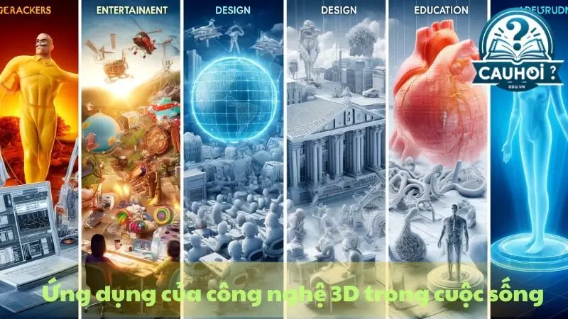 Ứng dụng của công nghệ 3D trong cuộc sống Ứng dụng của công nghệ 3D trong cuộc sống