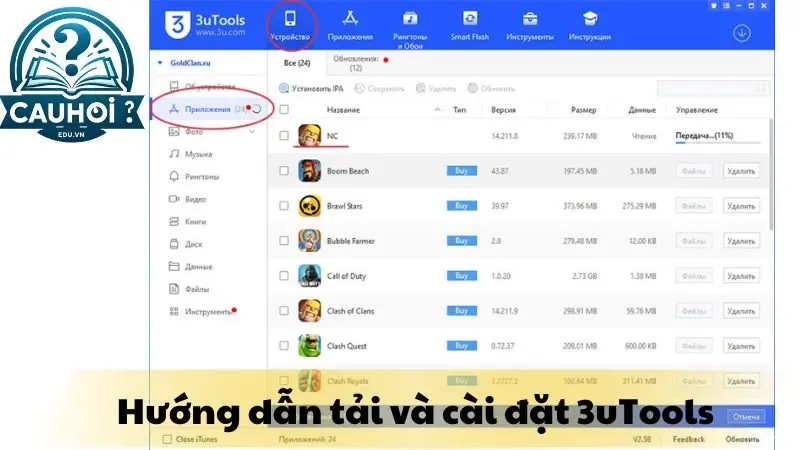 Hướng dẫn tải và cài đặt 3uTools Hướng dẫn tải và cài đặt 3uTools