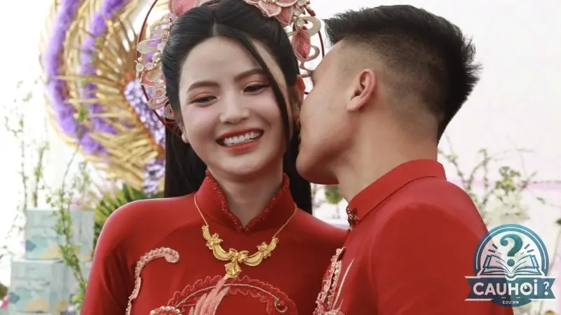 Hôn lễ của Quang Hải và Chu Thanh Huyền Hôn lễ của Quang Hải và Chu Thanh Huyền