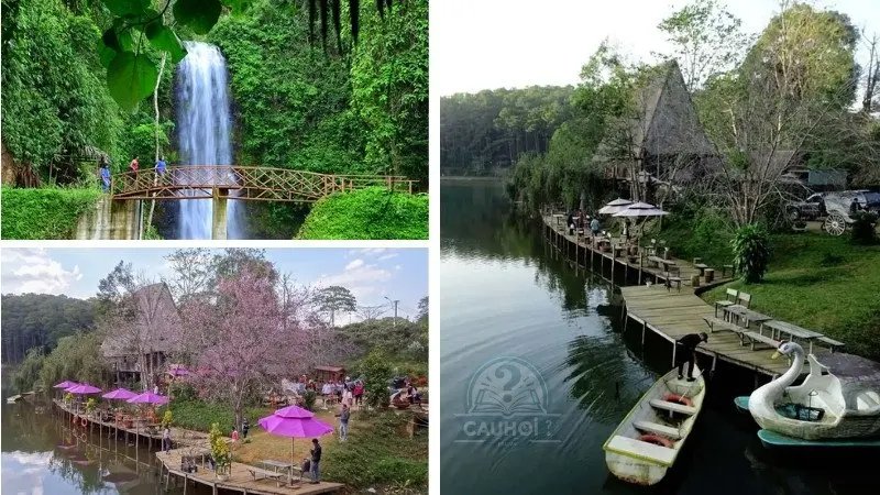 Điểm tham quan nổi tiếng ở Măng Đen
