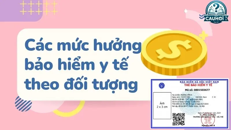 Các mức hưởng bảo hiểm y tế theo đối tượng Các mức hưởng bảo hiểm y tế theo đối tượng