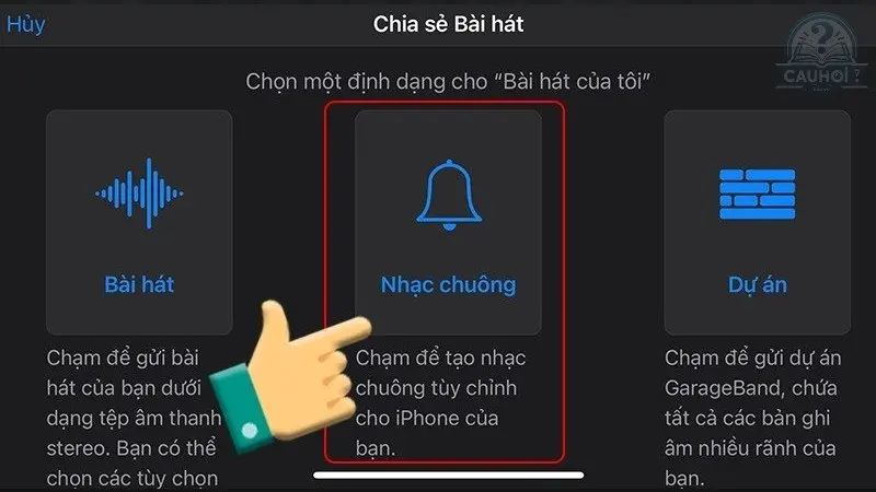 Sử dụng GarageBand trên iPhone cài nhạc chuông cho iphone Sử dụng GarageBand trên iPhone cài nhạc chuông cho iphone