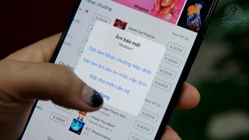 Sử dụng ứng dụng của bên thứ ba cài nhạc chuông cho iphone Sử dụng ứng dụng của bên thứ ba cài nhạc chuông cho iphone
