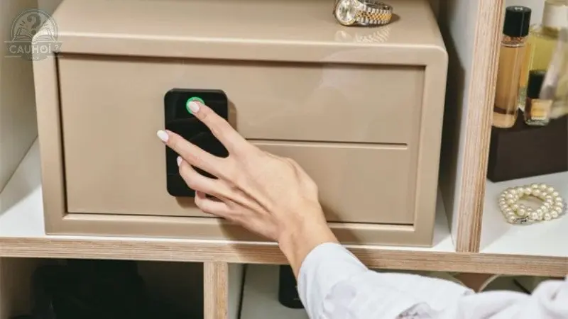 Các bước két sắt vân tay Các bước két sắt vân tay