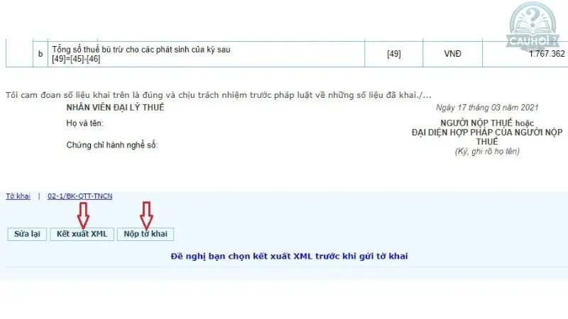 Quy trình quyết toán thuế TNCN 2 Quy trình quyết toán thuế TNCN 2