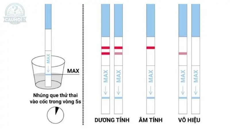 Hướng dẫn chi tiết cách dùng que thử thai Hướng dẫn chi tiết cách dùng que thử thai