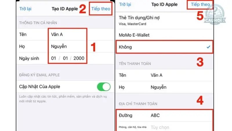 Quy trình tạo tài khoản iCloud Quy trình tạo tài khoản iCloud
