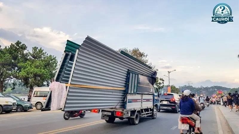 Chở hàng cồng kềnh là như thế nào? Chở hàng cồng kềnh là như thế nào?