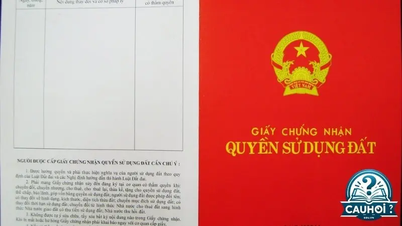 Đặc điểm của sổ đỏ Đặc điểm của sổ đỏ