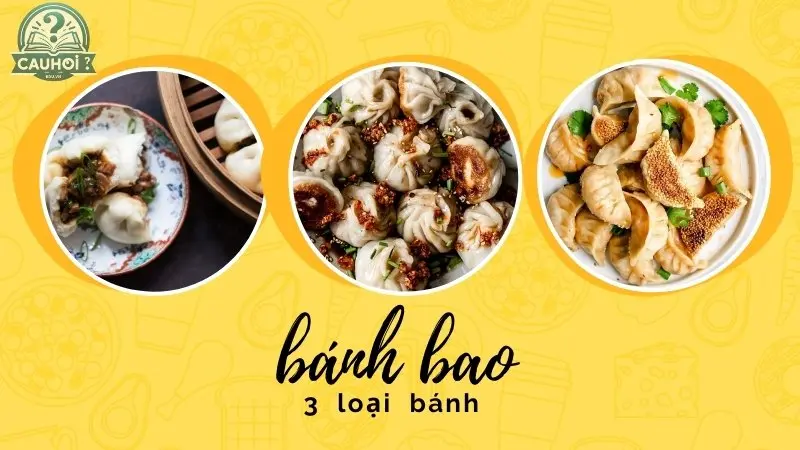 Các loại bánh bao phổ biến Các loại bánh bao phổ biến