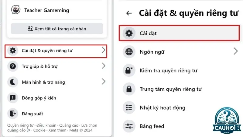 Cách xóa tài khoản vĩnh viễn Bước 1 Cách xóa tài khoản vĩnh viễn Bước 1