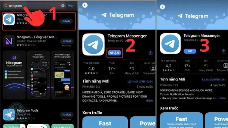 Tải và cài đặt Telegram Tải và cài đặt Telegram
