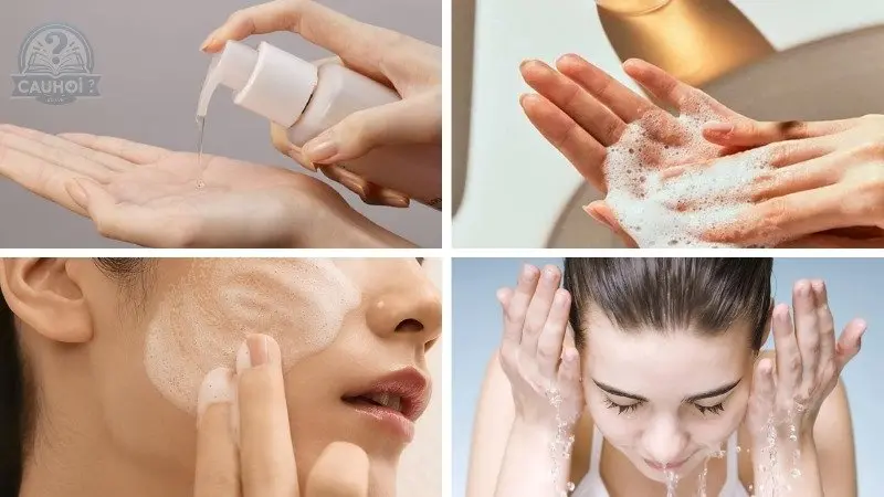 Hướng dẫn sử dụng sữa rửa mặt Hướng dẫn sử dụng sữa rửa mặt