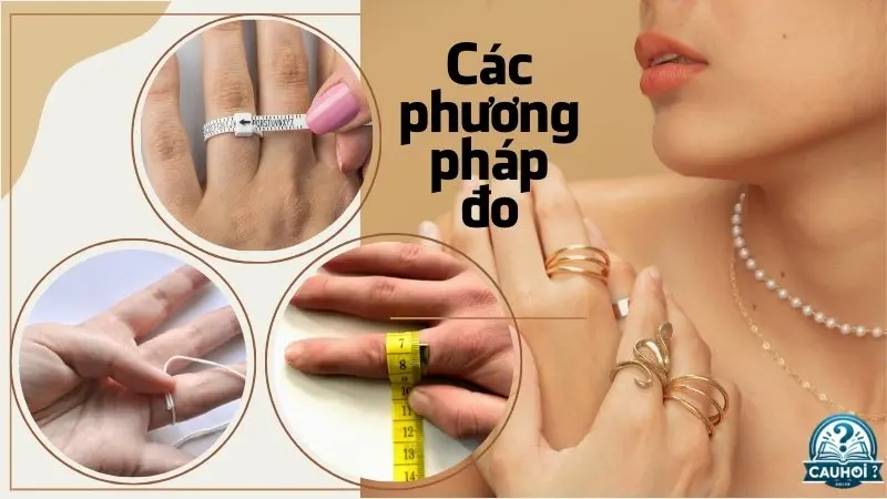 Các phương pháp đo size nhẫn Các phương pháp đo size nhẫn