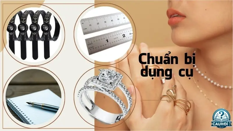Chuẩn bị dụng cụ đo Chuẩn bị dụng cụ đo