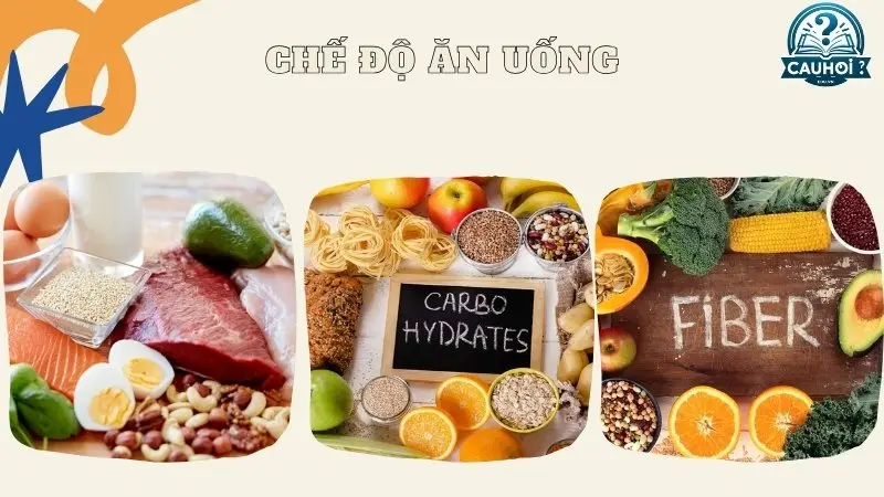 Chế độ ăn uống hỗ trợ giảm mỡ bụng