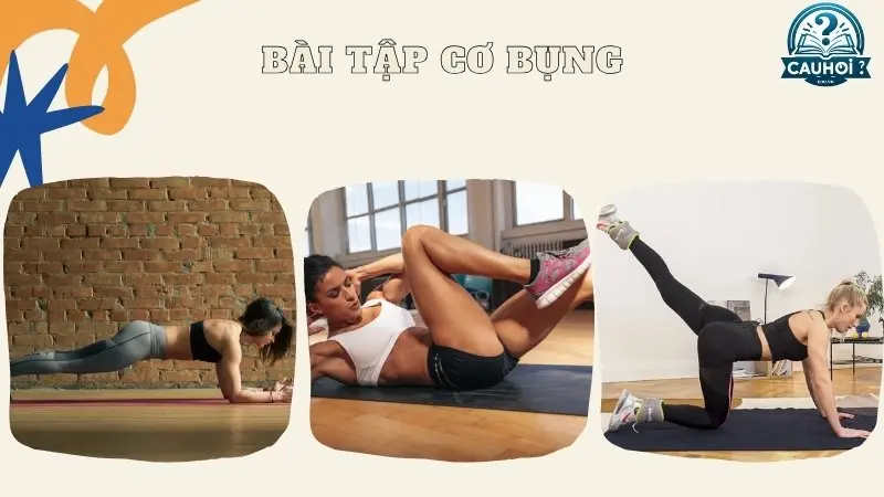 Bài tập cơ bụng Bài tập cơ bụng