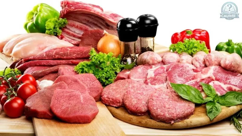 Nguyên liệu chuẩn bị cho món bò lúc lắc Nguyên liệu chuẩn bị cho món bò lúc lắc