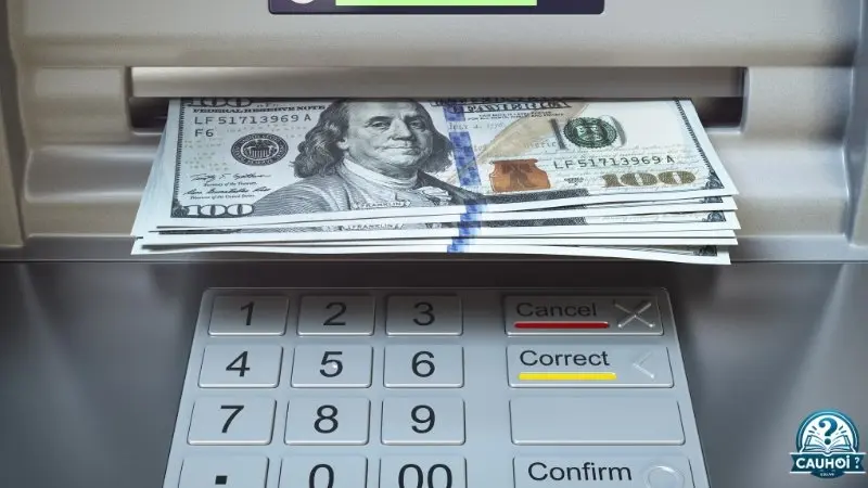 Các bước rút tiền từ máy ATM Các bước rút tiền từ máy ATM