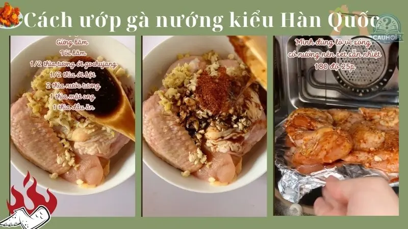 Cách ướp gà nướng kiểu Hàn Quốc (Dak Galbi) Cách ướp gà nướng kiểu Hàn Quốc (Dak Galbi)
