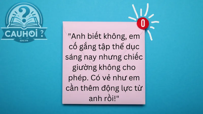 Bắt đầu bằng một câu nói đùa Bắt đầu bằng một câu nói đùa