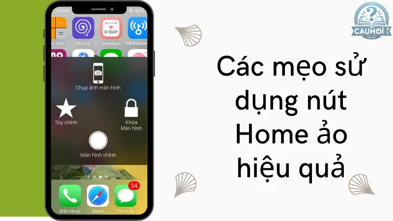 Các mẹo sử dụng nút Home trên iPhone hiệu quả Các mẹo sử dụng nút Home trên iPhone hiệu quả