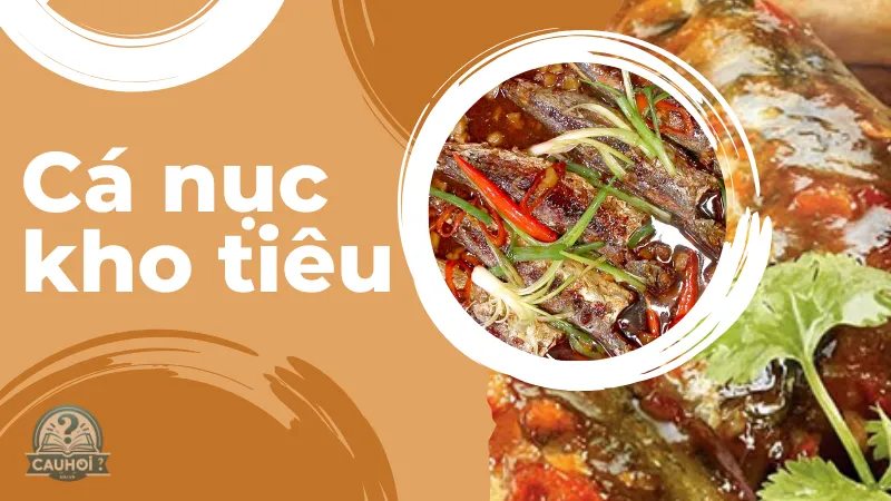 Cá Nục Kho Tiêu Cá Nục Kho Tiêu