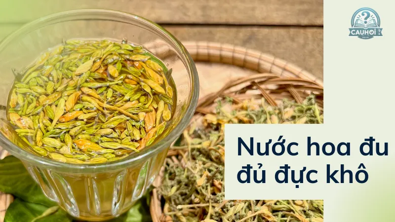 Nước hoa đu đủ đực khô Nước hoa đu đủ đực khô