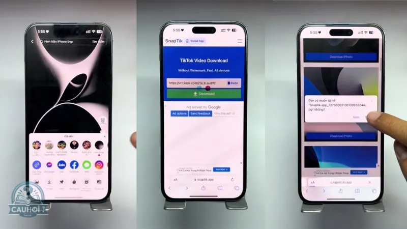 Hướng dẫn tải video TikTok bằng Snaptik Hướng dẫn tải video TikTok bằng Snaptik