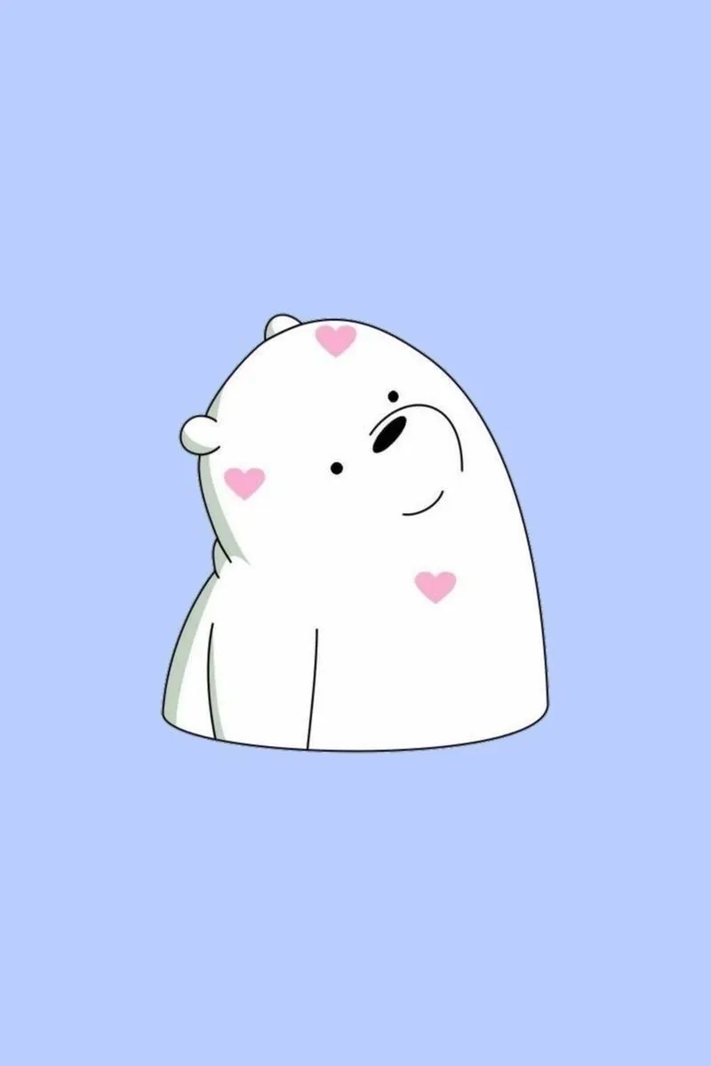 Tuyển tập những hình ảnh gấu trắng cute đáng yêu nhất
