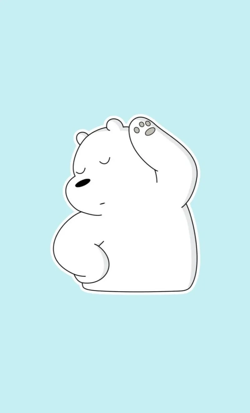 Khám phá ngay ảnh con gấu trắng cute ngộ nghĩnh nhất