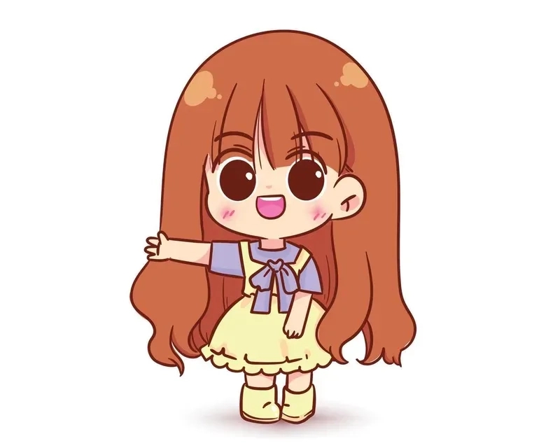 Thể hiện phong cách với avatar anime nữ cute