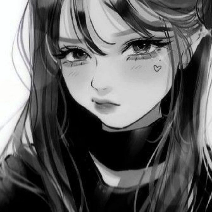 Độc đáo và dễ thương với avatar cute nữ ngầu cực chất