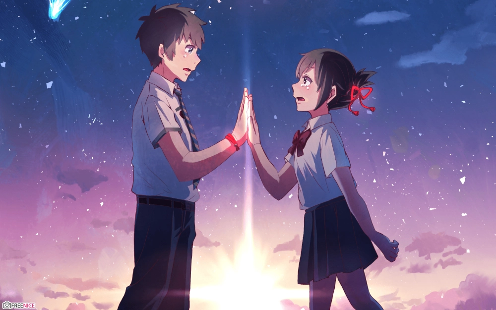 Lãng mạn và ngọt ngào trong hình ảnh cặp đôi yêu nhau anime cute