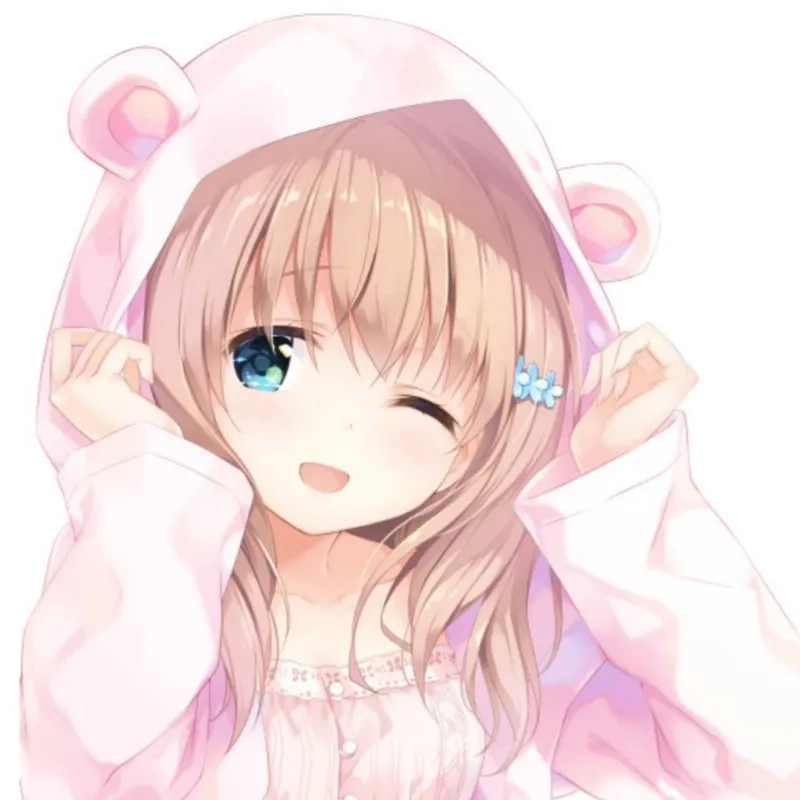 Vẻ đẹp đáng yêu qua ảnh avatar anime nữ cute