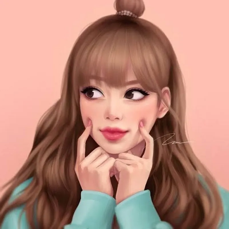 avatar blackpink rose quyến rũ với thần thái cuốn hút